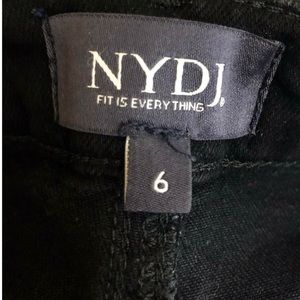 NYDJ size 6 jeans black Barbara Bootcut - gently worn once or twice